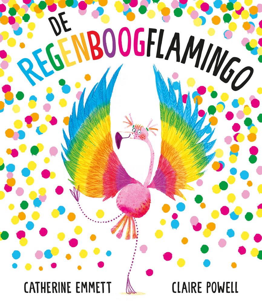 Billedbog: regnbueflamingoen. 3+