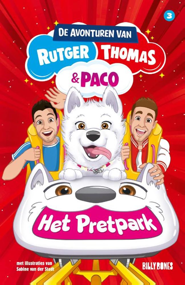 Central bog rummer eventyrene om Rutger, Thomas og Paco 3 - forlystelsesparken