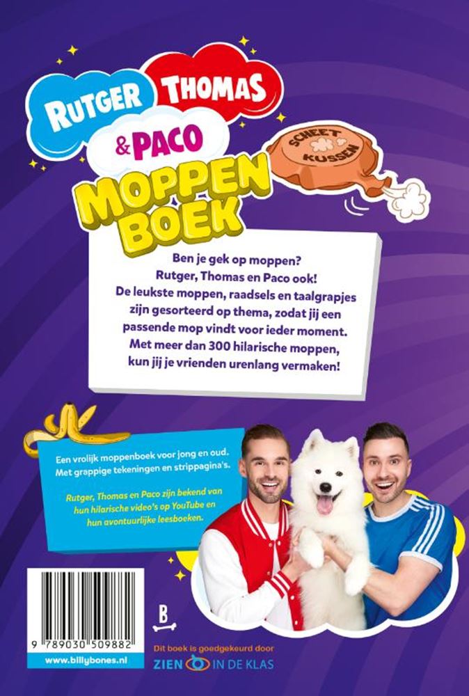 Spøgebogen af Rutger, Thomas og Pac