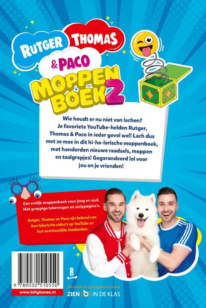Spøgebogen af Rutger, Thomas og Pac