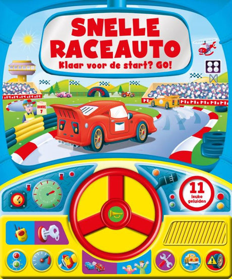 Lydbog: hurtig racerbil. 3+