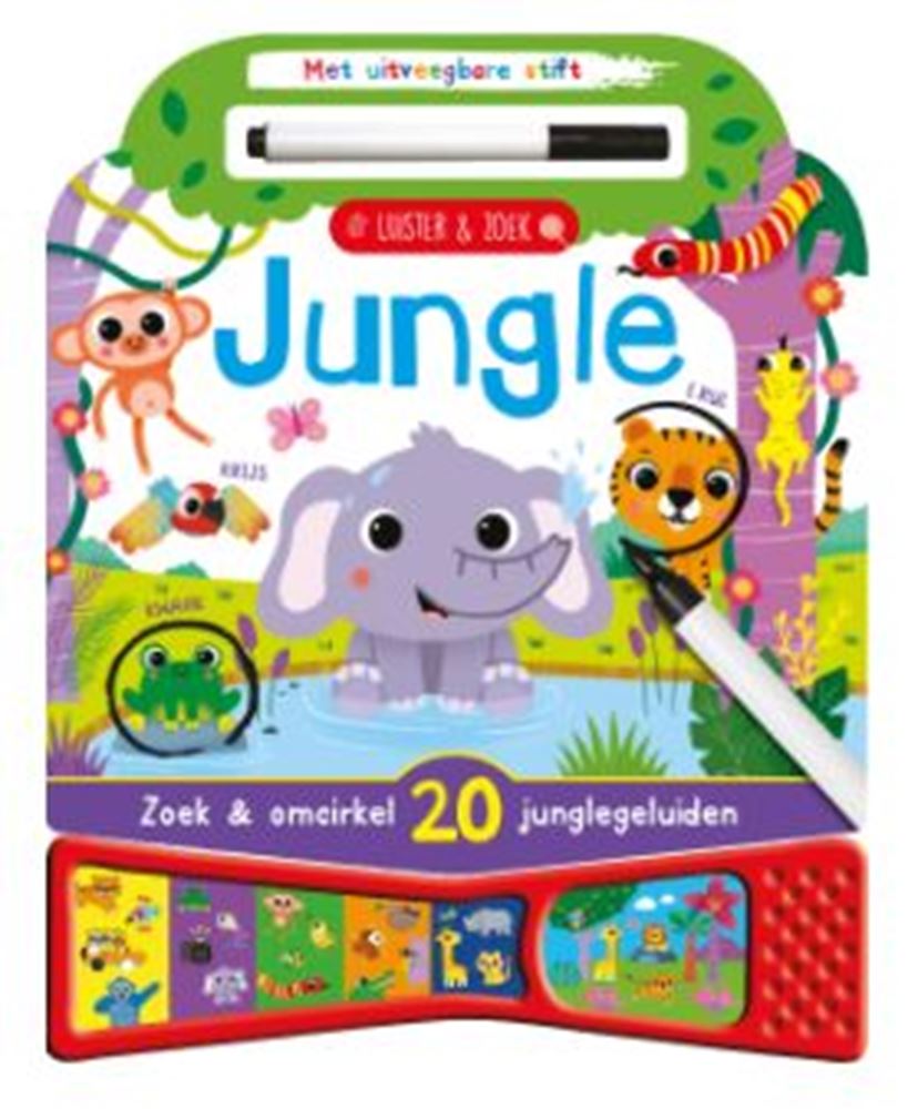 Lyt og søg, jungle. 3+
