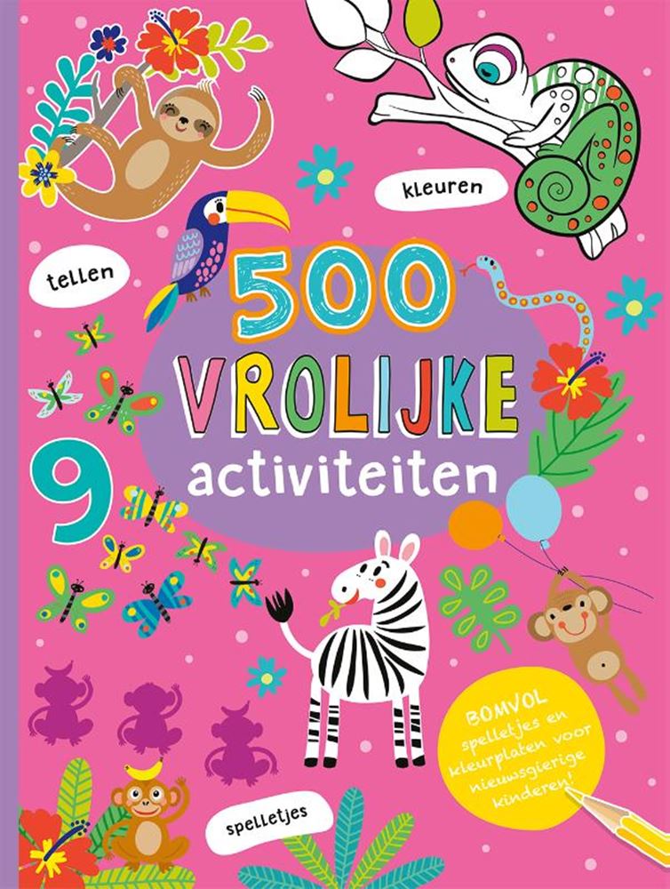 500 muntre aktiviteter.