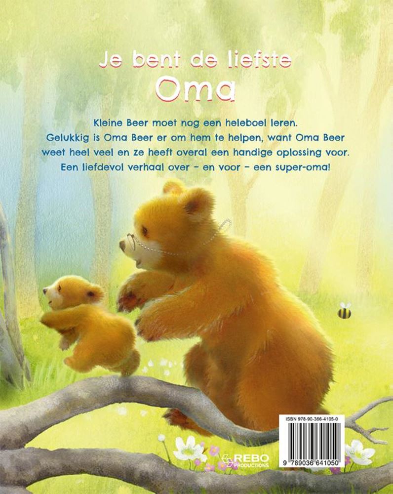 Rebo forlag du er den sødeste bedstemor. 3+