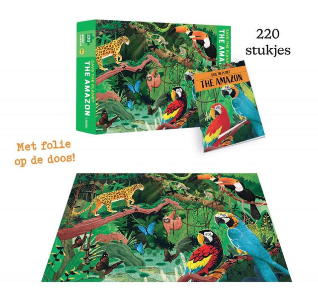 Rebo amazon - bog + puslespil