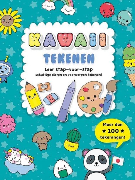 Rebo forlag kawaii tegning. 3+