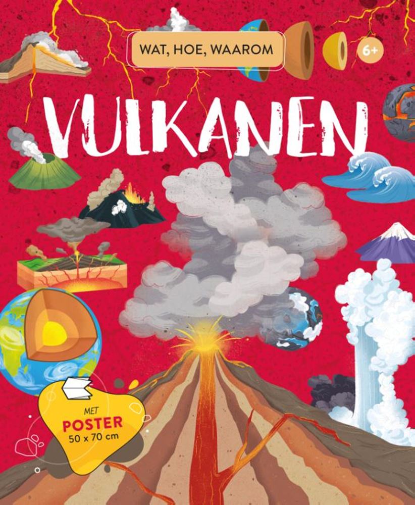 Vulkaner. hvad, hvordan, hvorfor. med position 6+