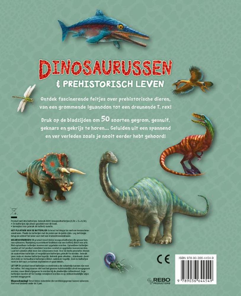 Rebo forlag lydbog dinosaurer forhistorie