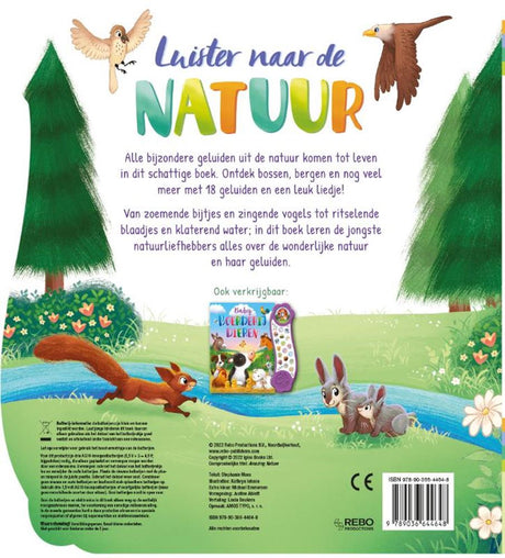 Rebo forlags lydbog: lyt til naturen. 3+