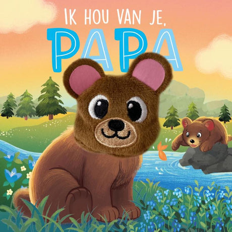 Rebo Publishers fingerdukkebog: Jeg elsker dig, far. 0+