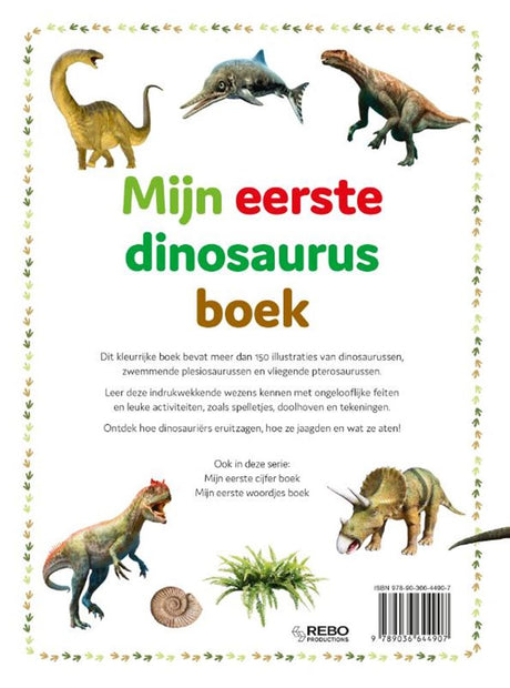 Rebo udgiver min første dinosaurbog 4+