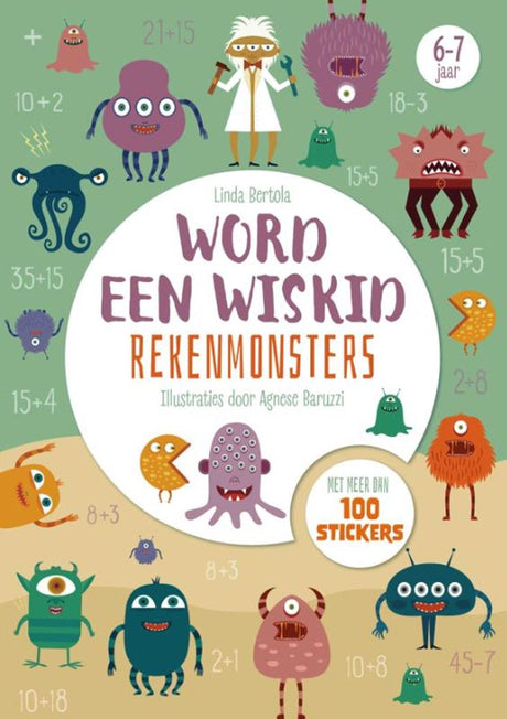 Rebo forlag matematikmonstre - bliv et matematikbarn. 6+