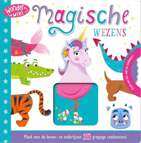 Rebo Publishers Magical Creatures - Wonder Wheel 2+