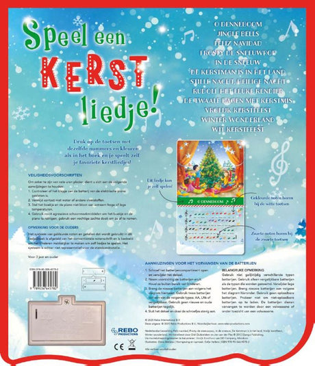 Rebo forlag spiller en julesang! - klaverbog