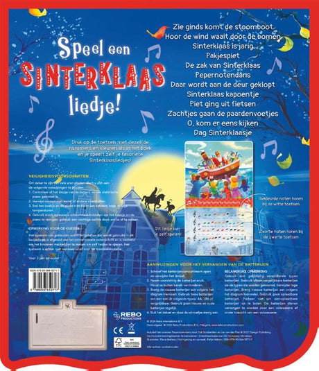 Rebo publishers speel een sinterklaasliedje! - pianoboek