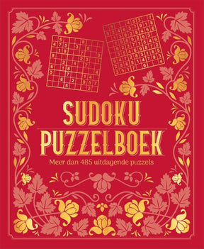 Sudoku puzzelboek rood (volume 2) -
