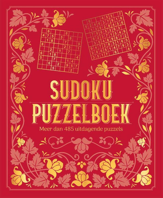 Sudoku puzzelboek rood (volume 2) -