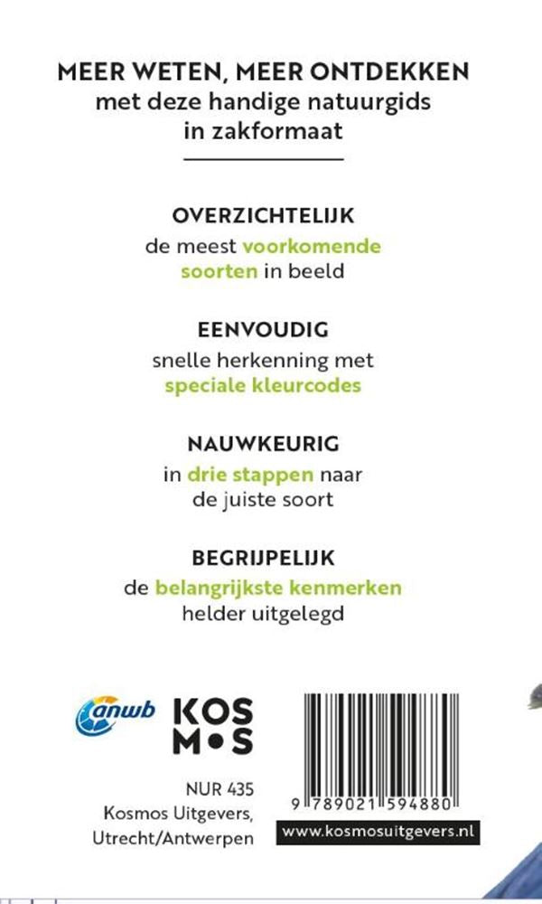 Anwb basis natuurgids - tuinvogels | 3 stuks