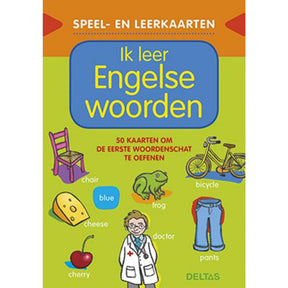 Deltas Jeg lærer engelske ord - spil og lær kort