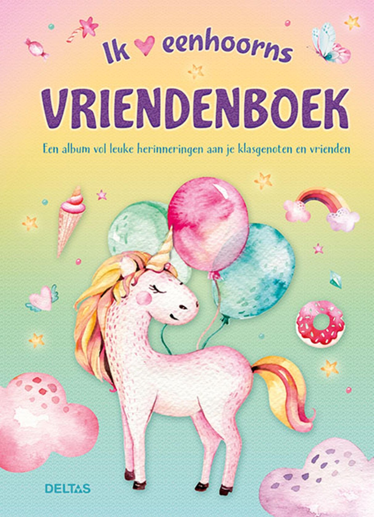Deltas enhjørning venner bog