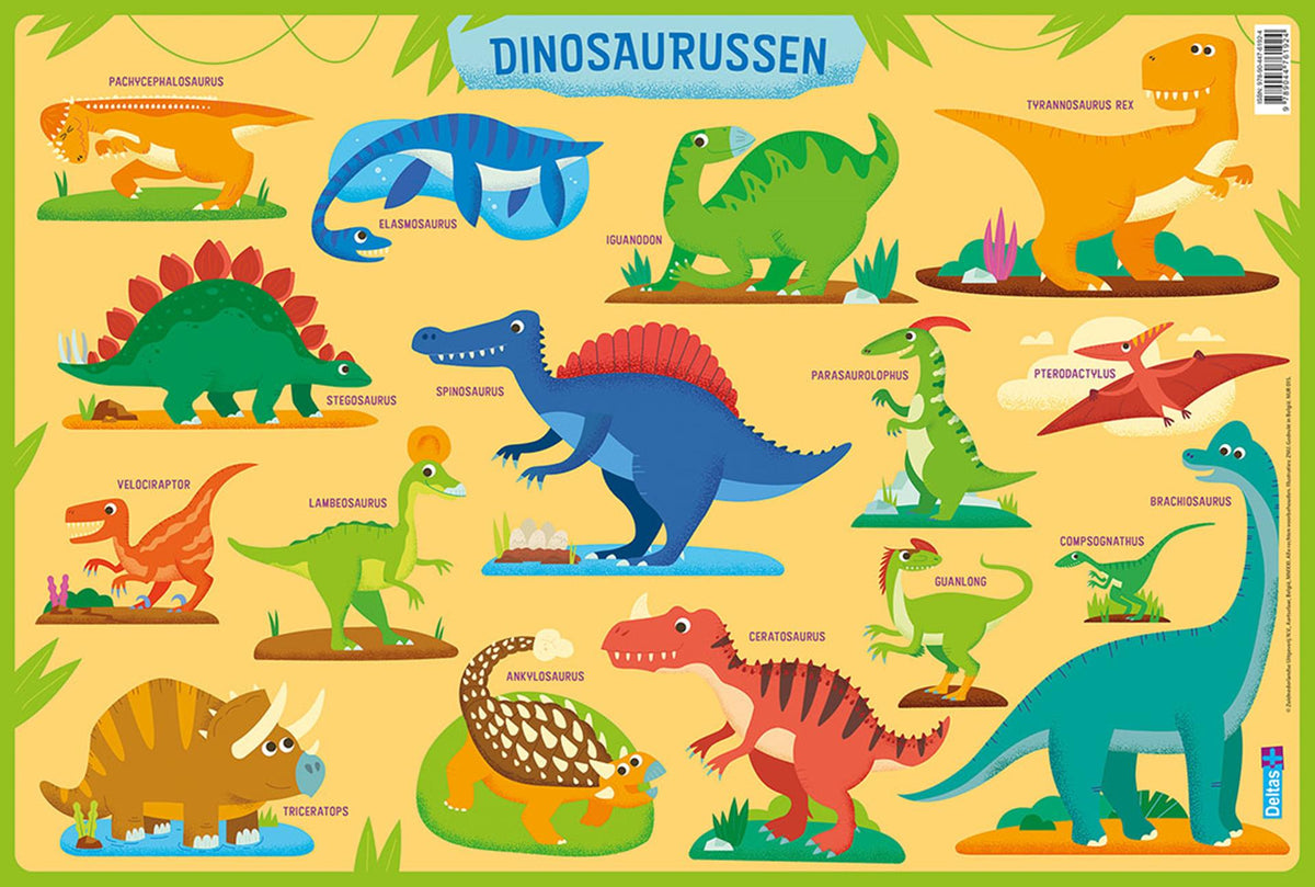 Deltas pædagogiske coasters førskole - dinosaurer