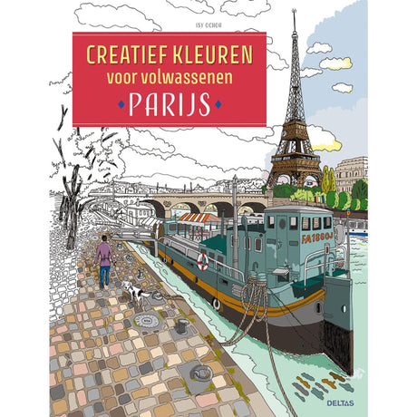 Deltas kreative farvelægning til voksne paris