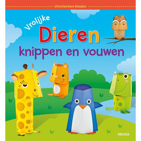 Klip og fold Deltas muntre dyr