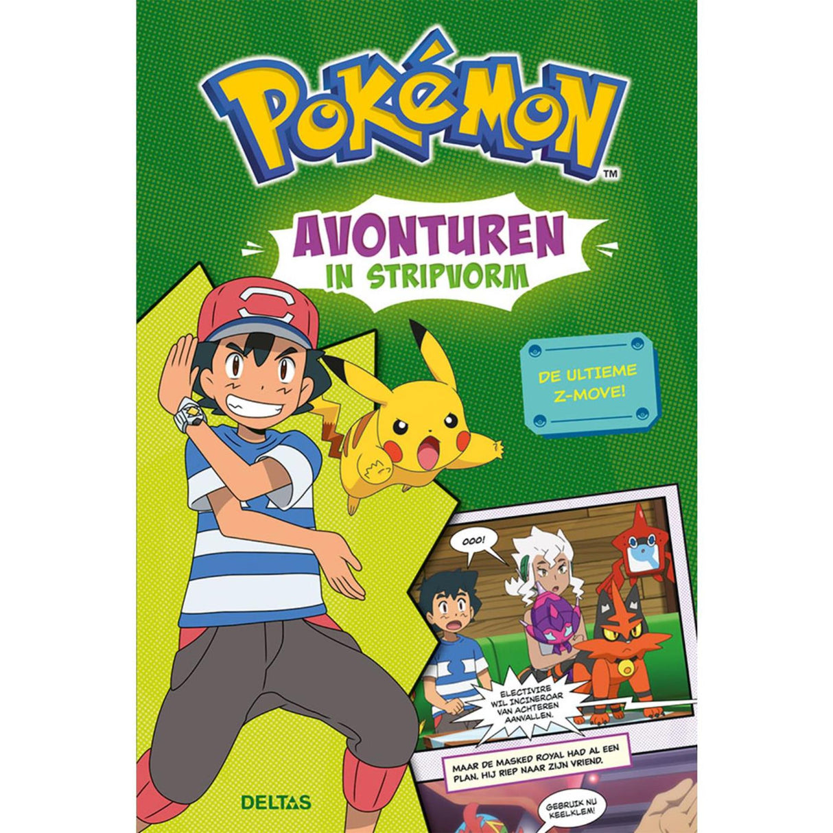 Pokemon deltas pokã©mon-eventyr i tegneserieform - det ultimative z-move!