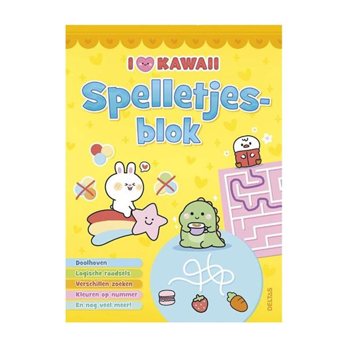 Deltas i love kawaii game block