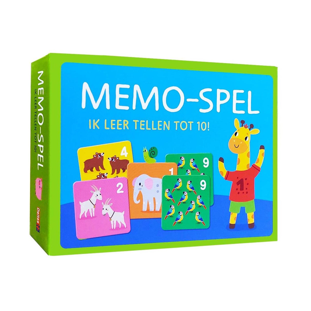 Deltas Jeg er ved at lære at tælle til 10! memo spil