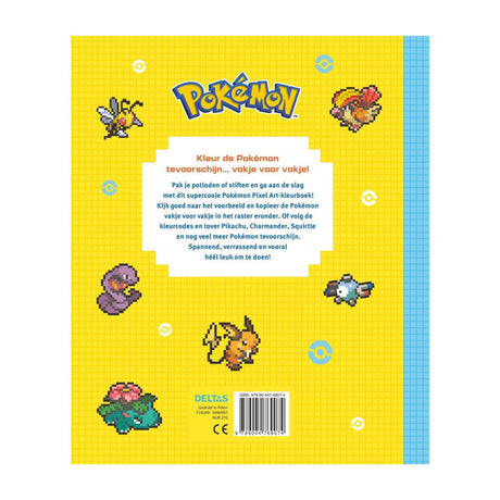 Deltas pokémon pixel farvelægning sjov