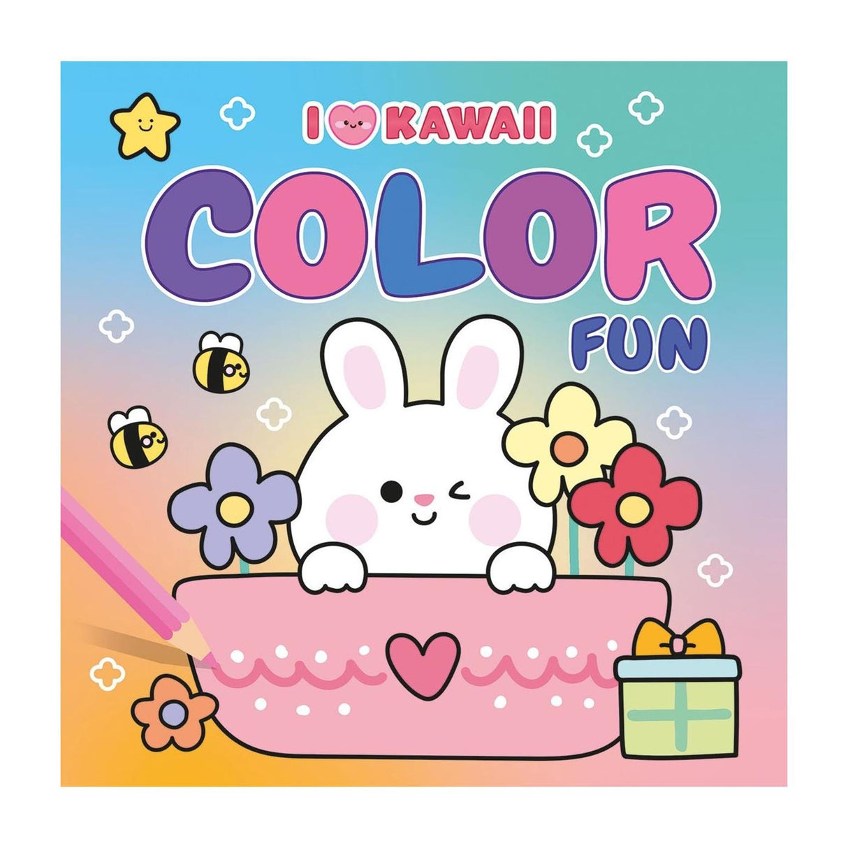 Deltas kawaii farve sjov - malebog