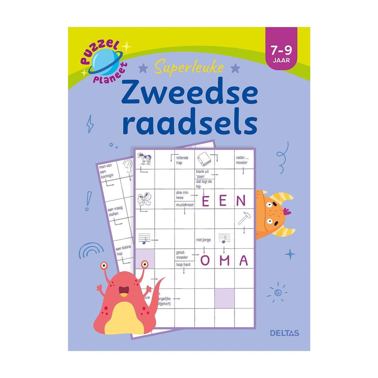 Deltas puzzle planet - super sjove svenske gåder i 7-9 år