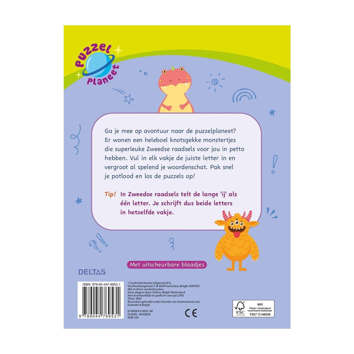 Deltas puzzle planet - super sjove svenske gåder i 7-9 år