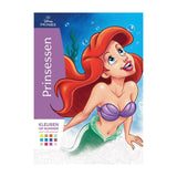 Deltas disney prinsesser - farve efter nummer for voksne