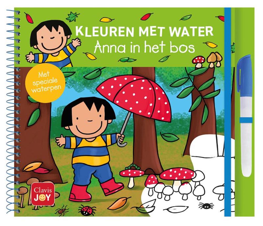 Farvning med vand. anna i skoven 3+
