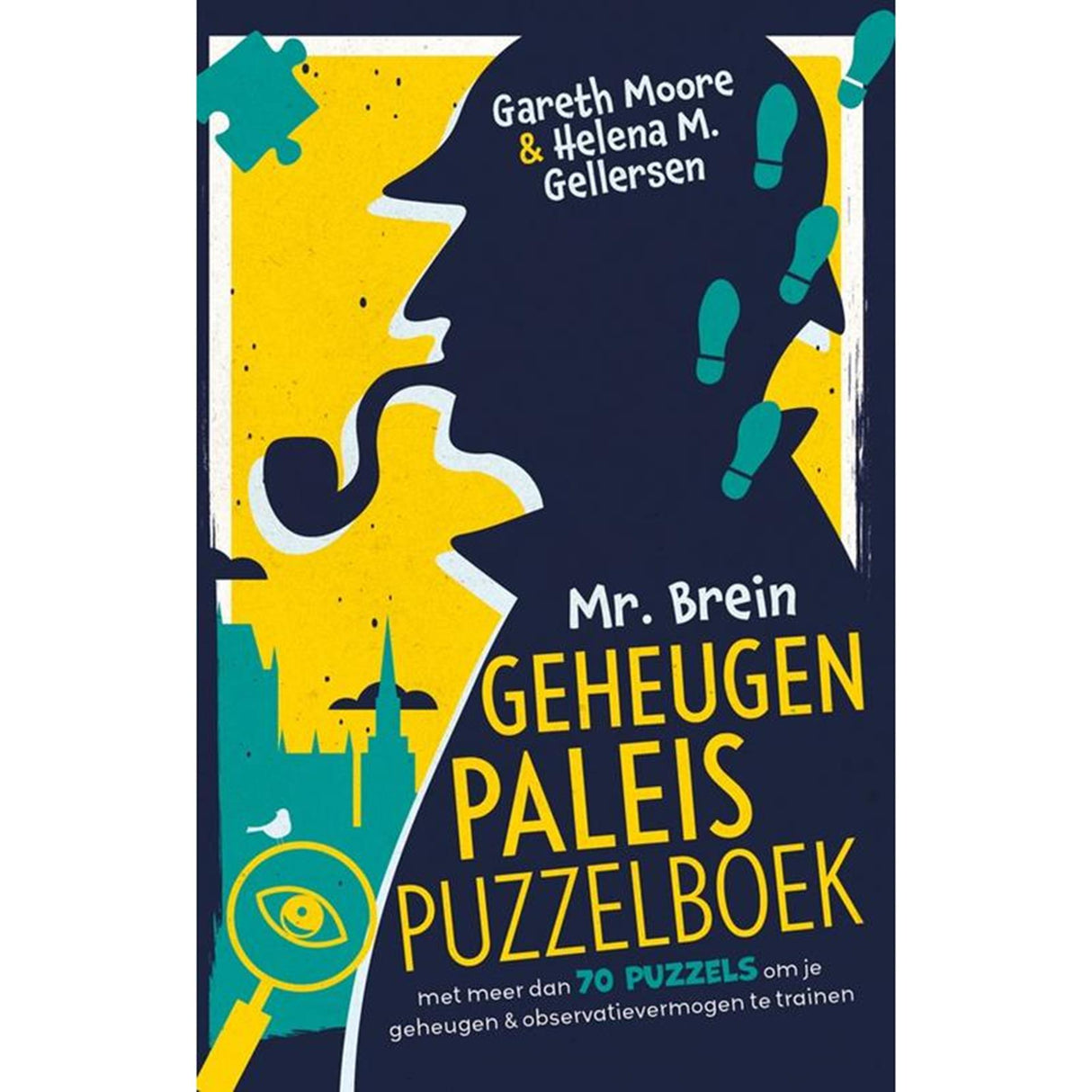 Kluitman Mr. Brain memory palace puslespil bog - logik puslespil - hukommelse