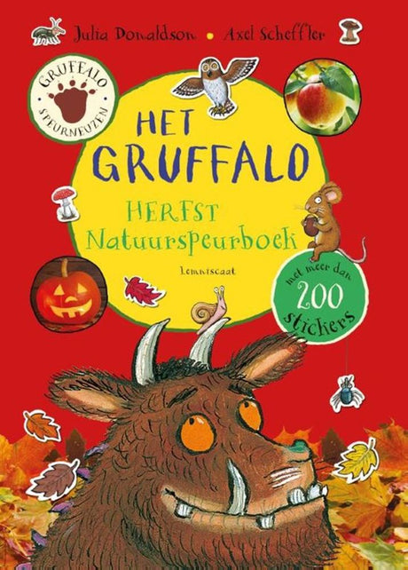 Central bog hus gruffalo efterår natur søgebog