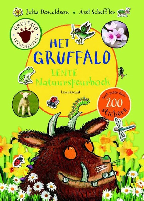 Central book house the gruffalo spring nature search book