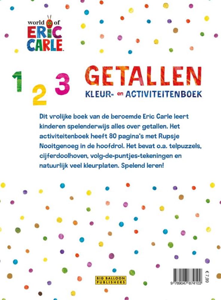 Stor ballonverden af eric carle-numre