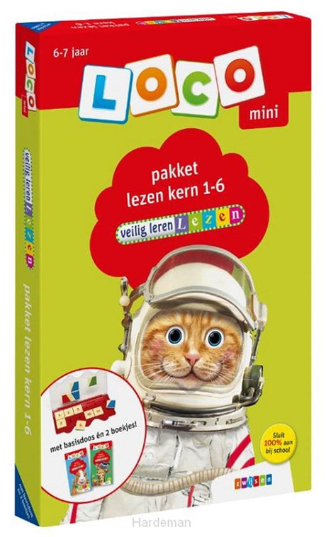 Loco mini - at lære at læse sikkert pakke kerne 1-6 (6-7 år)