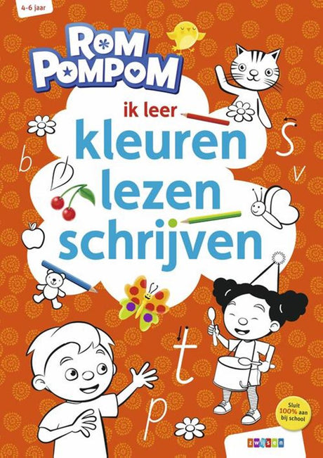 WPG UITGEVERS ROMPOMPOM Jeg lærer at læse, læse og skrive (4-6 år gammel)