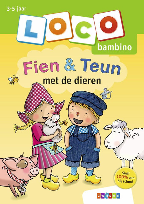 Loco bambino øvelseshæfte til at lege med dyrene