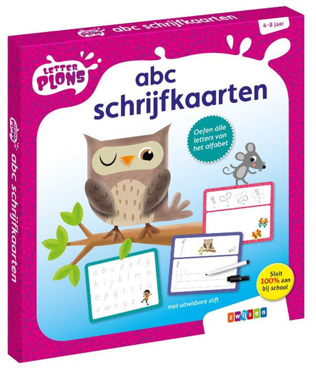 Zwijsen abc skrivekort 4+