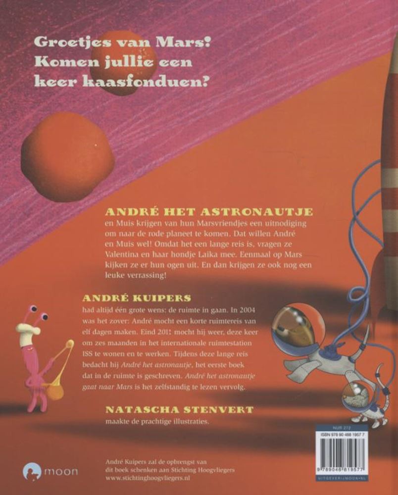 Central Book House Astronauten André tager til Mars. 4+