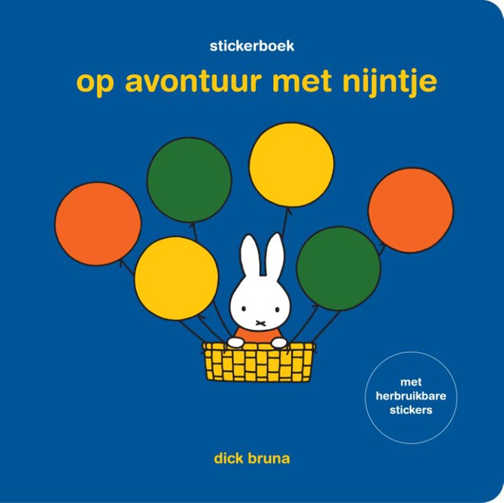 Klistermærkebog: på eventyr med Miffy 3+