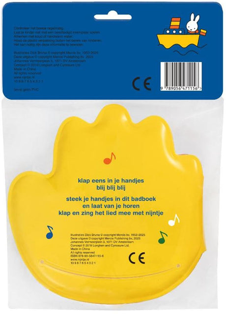 Miffy badebog, klap i hænderne
