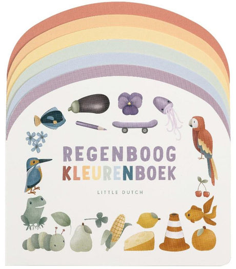 Lille hollandsk: regnbue malebog. 1+
