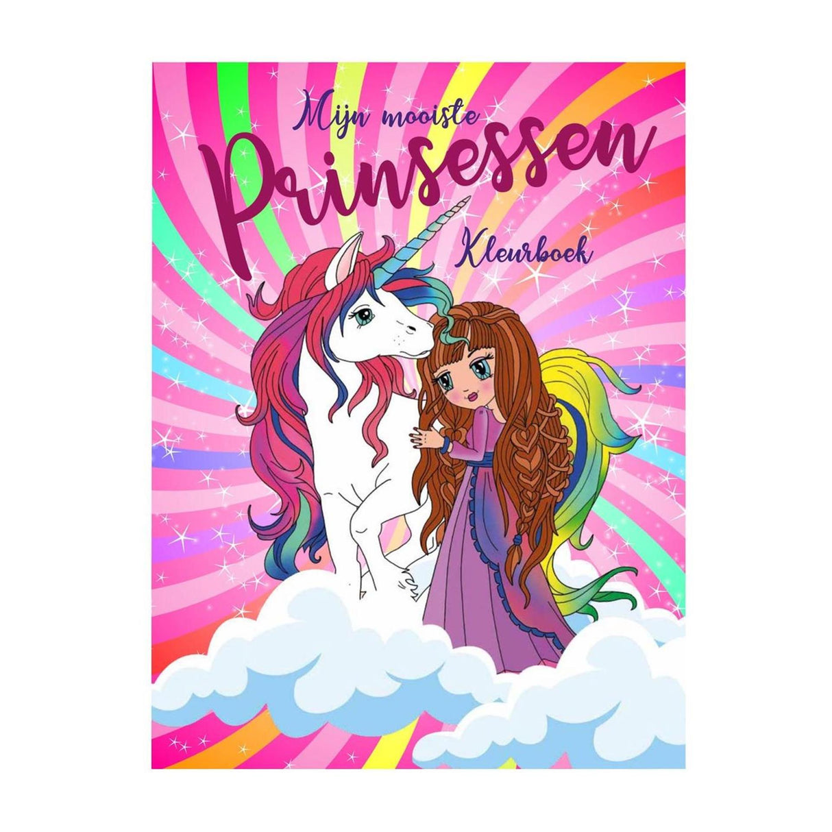 Min smukkeste prinsesser malebog a4