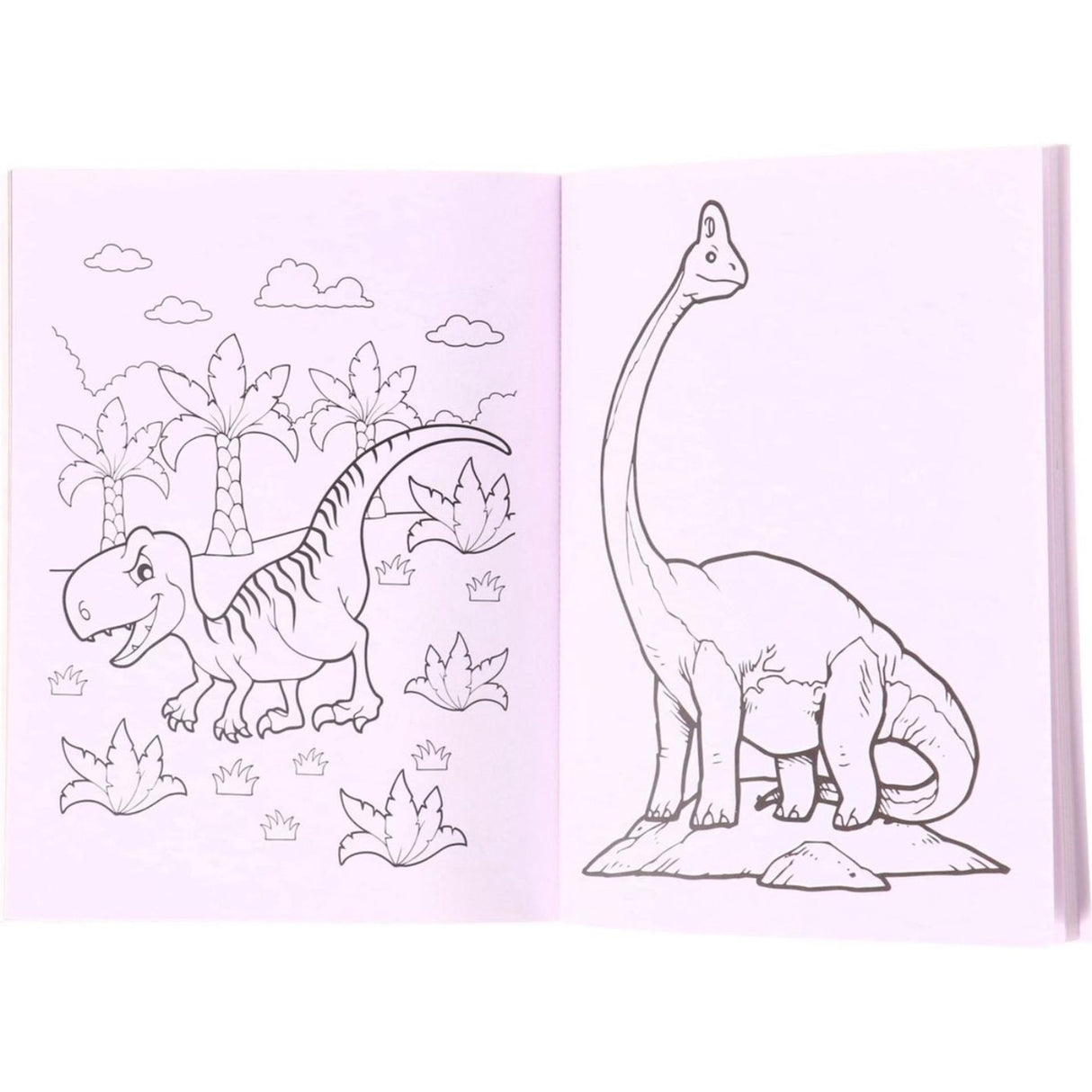 Min fineste dino malebog 48 sider